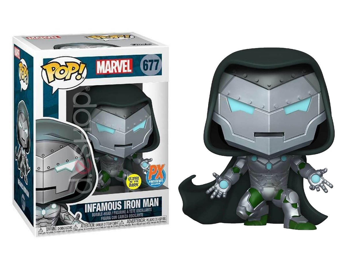 EXCLUSIVE POP MARVEL: COMICS – INFAMOUS IRON MAN 677 – Youtoys